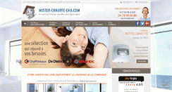 Desktop Screenshot of mister-chauffe-eau.com